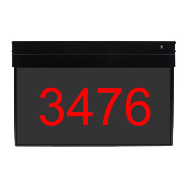 Custom Number Address Sign