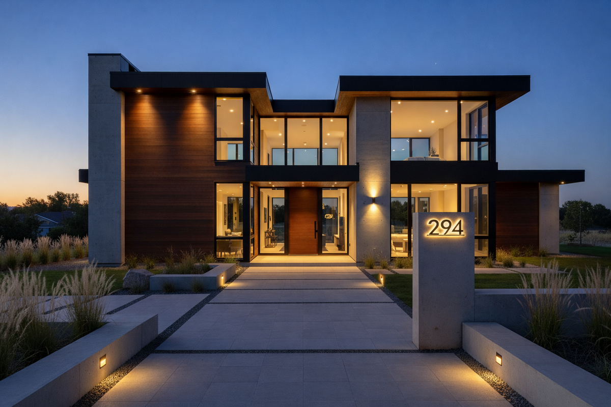 Custom Address Signs | Modern House Numbers & Plaques – Addressitsigns